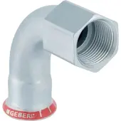 Geberit Übergangsbogen Mapress C-Stahl d 54xR 2, 90G, m IG, aussen verzinkt