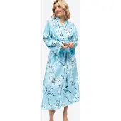 Cyberjammies Robe de chambre 'Madelyn' bleu ciel / bleu pastel / jaune