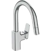 Ideal standard IDS Mitigeur Cuisine CERAPLAN bec haut avec douchette extractible 1F chr