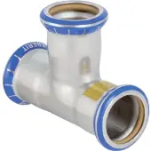 Geberit 34034 Mapress acier inoxydable Pièce en T égale (gaz)