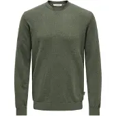 Only & Sons Pull-over 'ONSLoui' vert foncé
