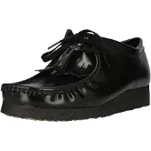 Clarks Chaussure à lacets 'Wallabee' noir