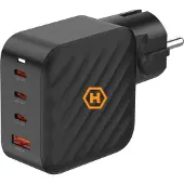 Hammer ALIMENTATION RAPIDCHARGE 100W, 3 ports USB-C, 1 port USB-A, charge rapide