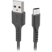 SBS Câble Micro USB 2 m pour smartphones et tablettes Noir