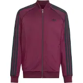 Adidas Originals Sst Full Zip Sweatshirt Violet 7-8 Years Enfants