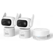 Eufy Wired Cam C31 Kit 2 Caméras Blanc Caméra Intérieure/extérieure Intelligente