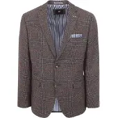 Suitable Colbert Heleen Marron A Carreaux