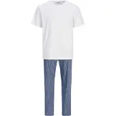 Jack & Jones Junior Pyjama bleu marine / blanc