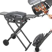 Teesa Barbecue à gaz TEESA TSA0150 3600 W Noir Argent