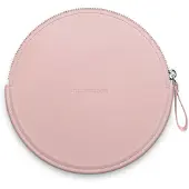 Simplehuman Sac pour Miroir de Maquillage Simplehuman Sac à Fermeture éclair avec Capteur Rose 10 cm
