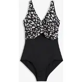 Bonprix Maillot 1 pièce style croisé