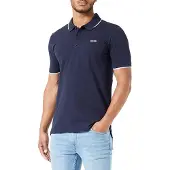 HUGO T-Shirt 'Dinoso' bleu foncé / blanc