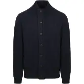 Barbour Vestes en maille bleu marine