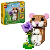LEGO Creator Hamster Mignon Avec Fleur 3 en 1 31376