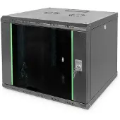 Digitus DN-19 09U-6/6-SW étagère 9U Rack monté sur le mur Noir