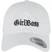 Miss Tee Casquette 'Girl Boss' noir / argent / blanc