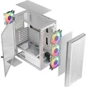 Logic Boîtier ARAMIS ARGB MINIDI USB 3.0 Blanc