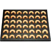 Zenker Assiette de croissants à la vanille 7420, Moule à gâteau, Noir