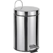 Huismerk Kosmetikeimer 3l 17x25cm mit Kunststoffeinsatz Edelstahl 191107 4034127390078