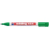 Edding Marqueurs 404, à pointe fine, vert, 10 p.