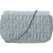 Seidenfelt Manufaktur Sac à bandoulière 'Floro' bleu clair