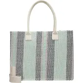 Seidenfelt Manufaktur Sac bandoulière 'Hulu' beige / bleu / menthe / rouge / noir