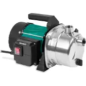 Vonroc Pompe d'arrosage / Pompe à eau 1000W - 3500l/h - corps de pompe en acier inoxydable - Pour arroser le jardin/la pelouse
