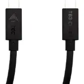 ITEC i-tec Thunderbolt 3 – Class Cable, 40 Gbps, 100W Power Delivery, USB-C Compatible, 150cm