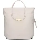 Zwei Sac bandoulière 'Perla' beige clair