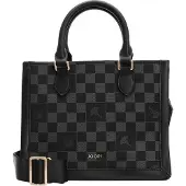 JOOP! Sacs à main 'Piazza Scacchi Aurelia' gris clair / noir