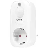 Logilink LogiLinkPA0248 Fiche d'adaptateur avec capteur de mouvement, blanc