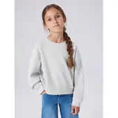 Name it Sweat-shirt 'NKFMILLE' gris clair