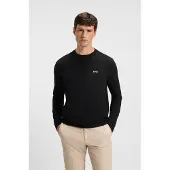BOSS T-Shirt noir / blanc