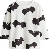 Next T-Shirt noir / blanc