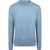 KnowledgeCotton Apparel Pullover Laine Bleu Clair