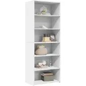 vidaXL Highboard blanc 70x41x185 cm Bois composite