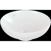Villeroy & Boch Lavabo à poser V&B LOOP & FRIENDS avec PLC d= 420mm blanc (420 mm, 420 mm)