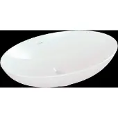 Villeroy & Boch Lavabo à poser V&B LOOP & FRIENDS sans vidage 620x420mm we C+ (420 mm, 620 mm)