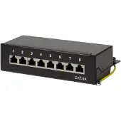 S-Impuls NP0018B - 10 Gigabit Ethernet - 10000 Mbit/s - Cat.6A STP - Schwarz - Stahl - ISO/IEC 11801 - TIA/EIA 568C.2 (NP0018B)