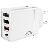 Verbatim Chr-30eu Chargeur Mural Usb-c Et Usb-c