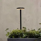 Dyberg Larsen Luminaires d'extérieur , Otera, Noir, Aluminium, Moderne