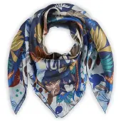Codello Foulard bleu / mélange de couleurs