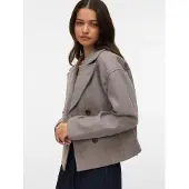 Vero Moda Veste mi-saison 'VMVinceline' marron chiné