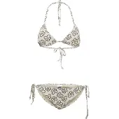 Urban Classics Bikini noir / blanc cassé