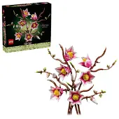 LEGO Botanicals 11510 Branches de Magnolia - Set pour Adulte - Fleurs Artificielles - Déco