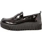 Art pour femme. 115301401003_001 Mocassins en cuir 1530 noir (36), 3 à 5 cm, Aucun, Casuel