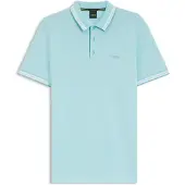BOSS Paddy 10241663 Green Short Sleeve Polo Bleu XL Homme