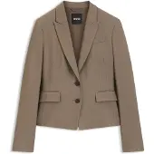BOSS Blazer Slim en gabardine stretch