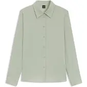 BOSS Chemisier Regular en soie stretch