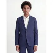 Jack & jones Junior Vestes de costume 'Solaris' bleu foncé